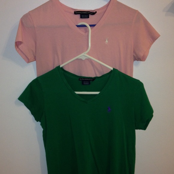Two Ralph Lauren Sport polos!!🐎🏃