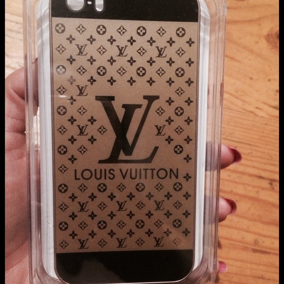 Black and gold iphone case