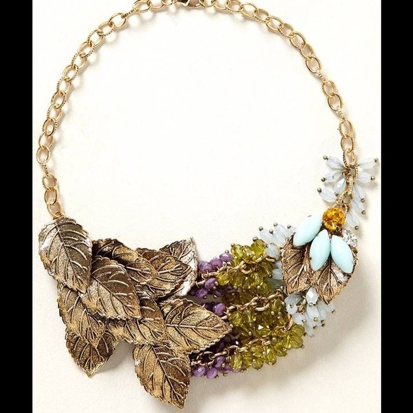 Anthropologie Avenbury Statement Necklace NWOT