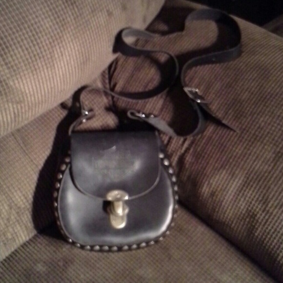 NICE Harley Davidson Leather Authentic Crossbody