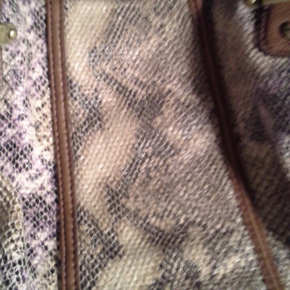 Nice Snakeskin Leather handbag - Picture 3 of 3