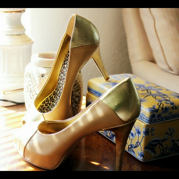 Reduced amnt! Sexy Beige Heels