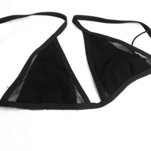 Tavik Black Bianca Triangle Top - SMALL