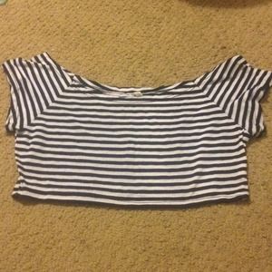 Strip crop top!