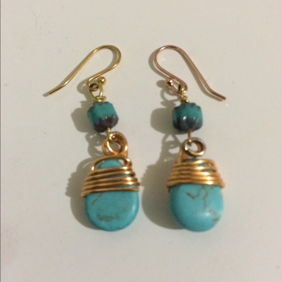 Turquoise earrings