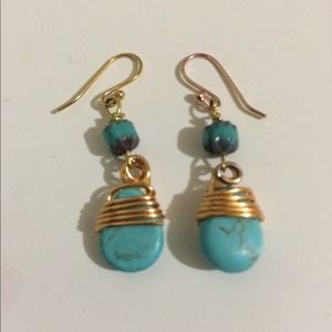 Turquoise earrings