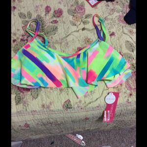 Multicolor bikini top