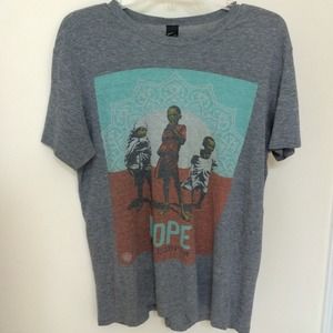 Obey Hope For Darfur Oversized Tee