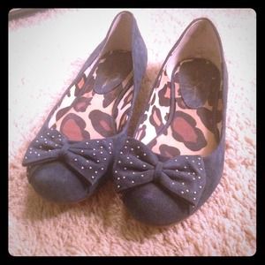 Jessica Simpson 7 1/2 navy blue flats