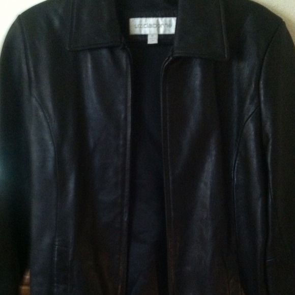 Buttery leather Liz Claiborne Women's jacket