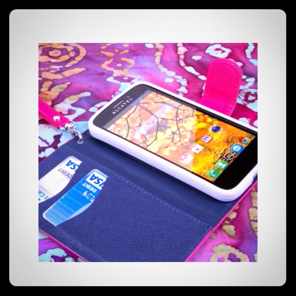 Clutches & Wallets - Alcatel Wallet Case