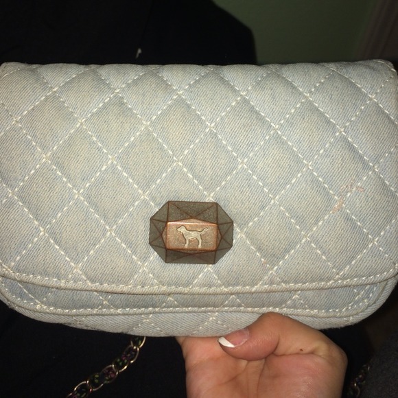 light blue cross body purse - Picture 2 of 3