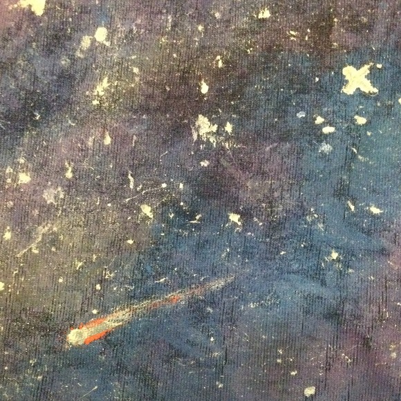 🌠Handmade Galaxy Crop Top🌠 - Picture 3 of 4