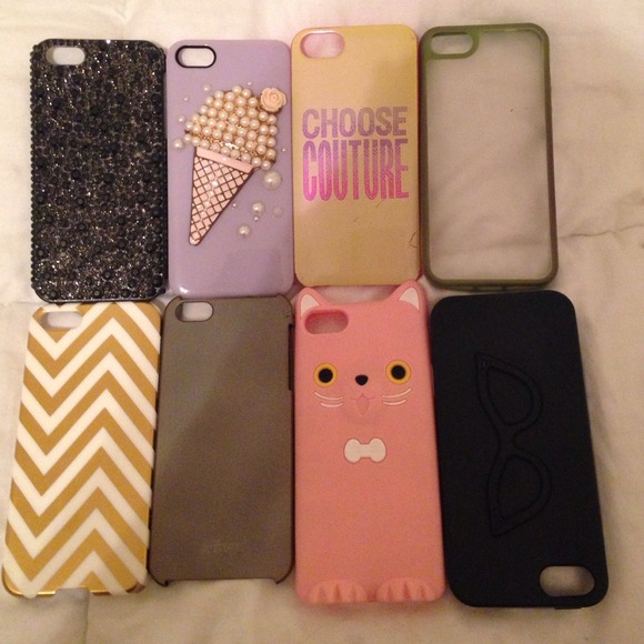 8 Used Iphone 5 Cases!! 🌟🌟