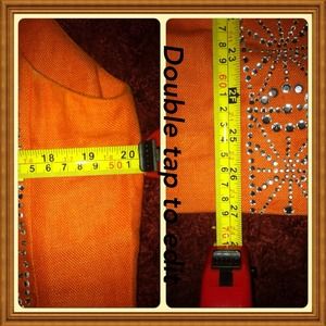 Additional photos of Tory Burch orange tank.