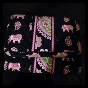 Vera Bradley Pink Elephant Wallet