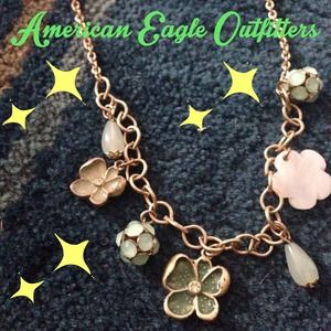 AMERICAN EAGLE MINT AND GOLD NECKLACE