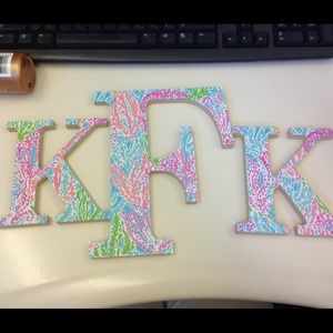 Lilly letters!