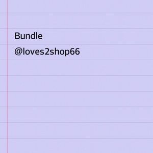 Bundles @loves2shop66