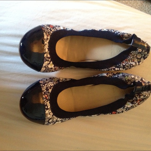 Mila Liberty Art Fabrics J. Crew ballet flats