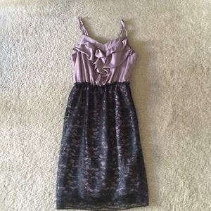 Mauve Lace dress