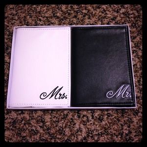 SOLD. Mr & Mrs Passport covers