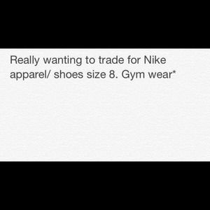 trade for Nike*