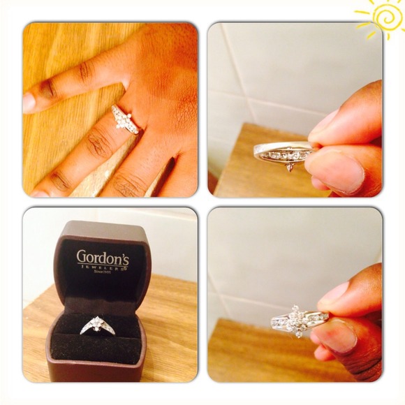 pretty white gold ring from Gordon's