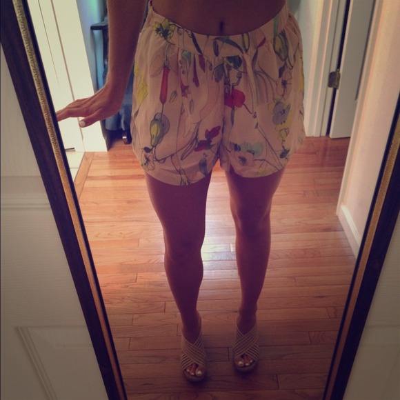 H&M Floral Shorts
