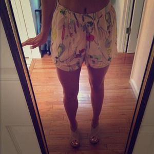 H&M Floral Shorts