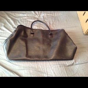 Clearance - Brown Snake print Duffle