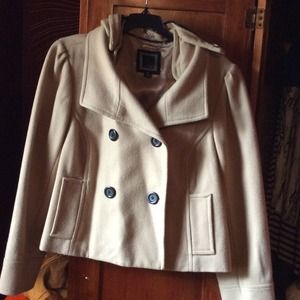 A coat size XL brown and black