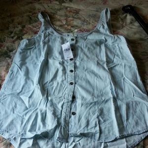 Denim blouse