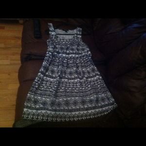 Tribal print forever 21 dress