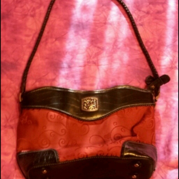 Red & Black Purse