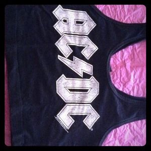 AC⚡️DC crop top