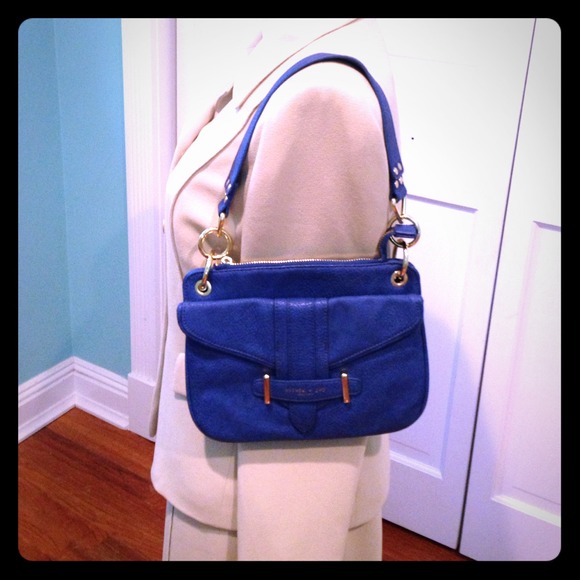 Olivia and joy beautiful nautical blue handbag