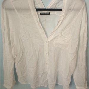 Brandy Melville white button up