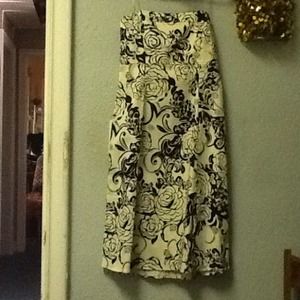 Strapless dress