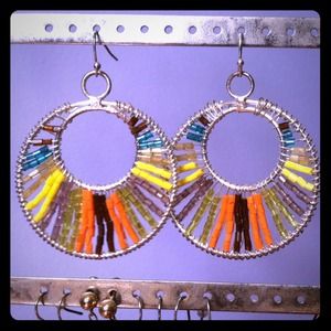 Colorful Beaded Earrings