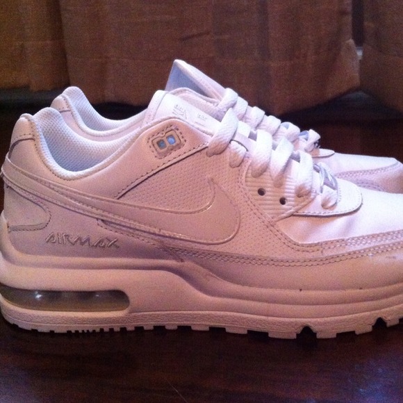 White nike air max