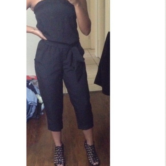 Tube Top Express Jumpsuit