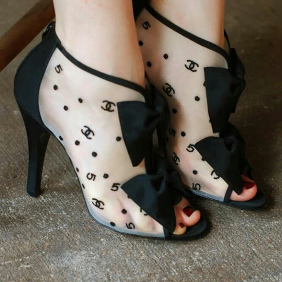 ladies transparent  shoes see through boots sz 38