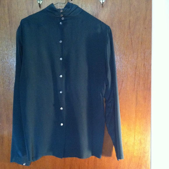 Forest Green Ralph Lauren Blouse
