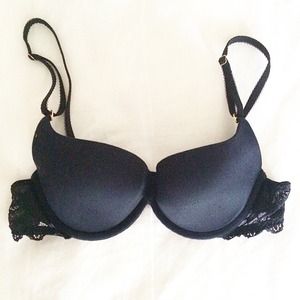 VS Black Balconet Push-Up Bra