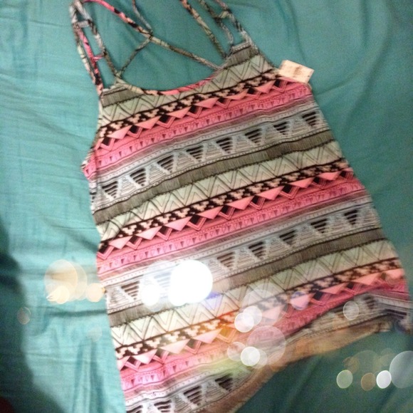 NWT Victoria Secret Pink tribal tank