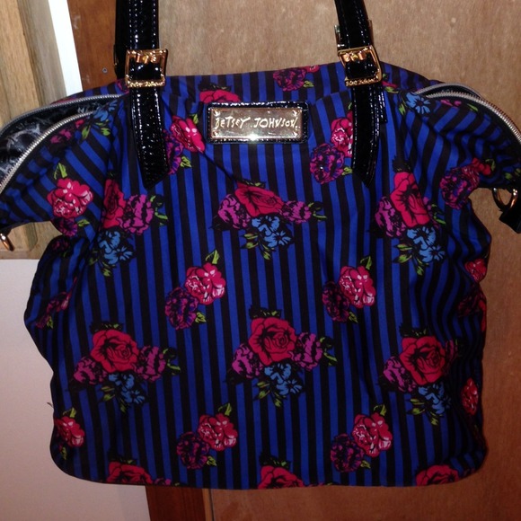 Floral betsey johnson purse