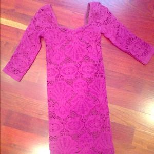 Free people tight berry dress