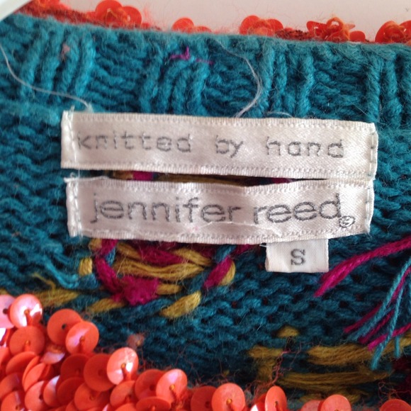 Vintage Jennifer Reed-Hand Knitted! - Picture 4 of 4