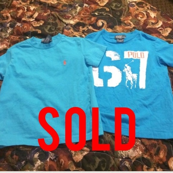 2 toddler polo shirts